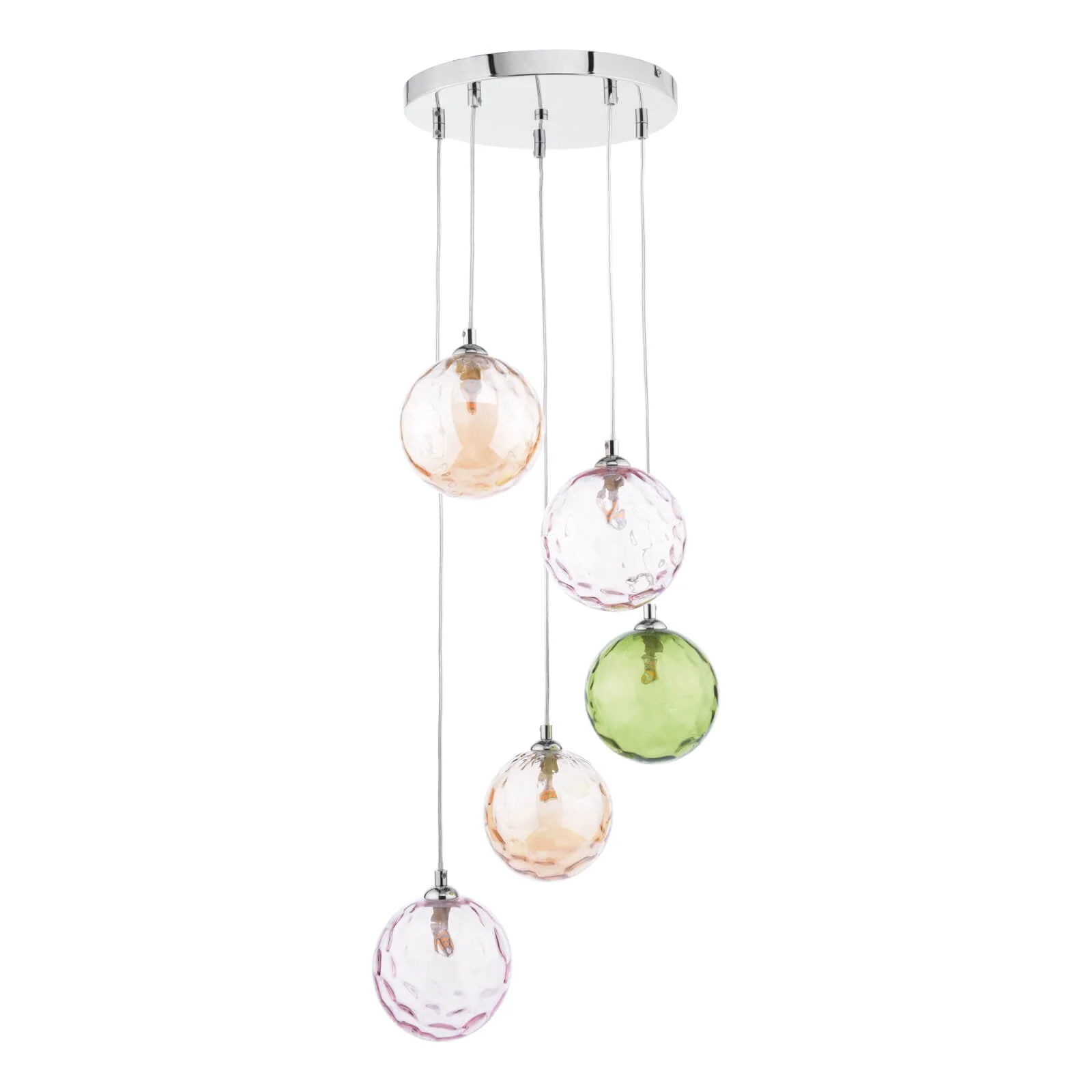 Federico 5 Light Cluster Pendant In Various Finishes - Image 8