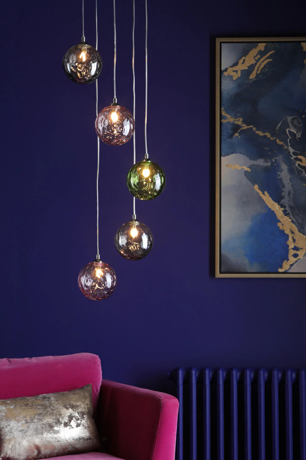 Federico 5 Light Cluster Pendant In Various Finishes - Image 9