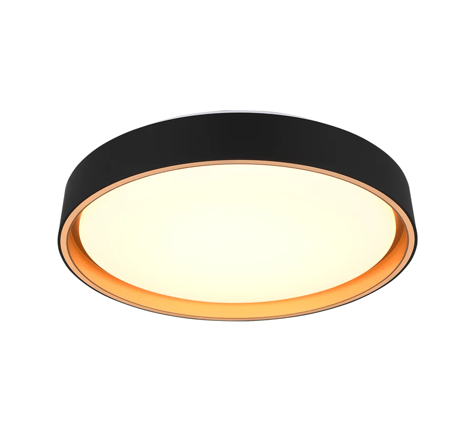 Felis Ceiling Light Black - Gold Finish