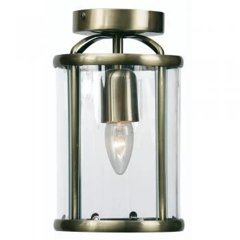 Fern 1 Light Flush Finish/Antique Chrome/Copper/Antique Brass/Chrome - Image 4