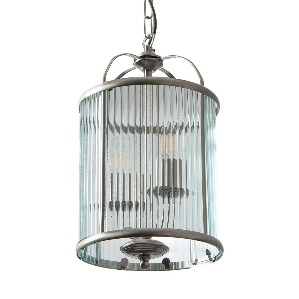 Fern Ribbed Light Lantern - Image 4