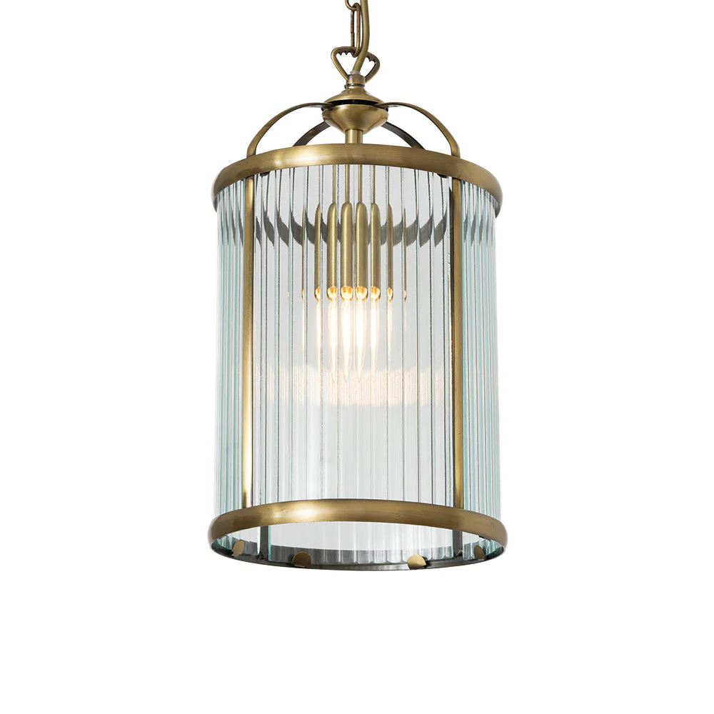 Fern Ribbed 1 Light Lantern - Image 2