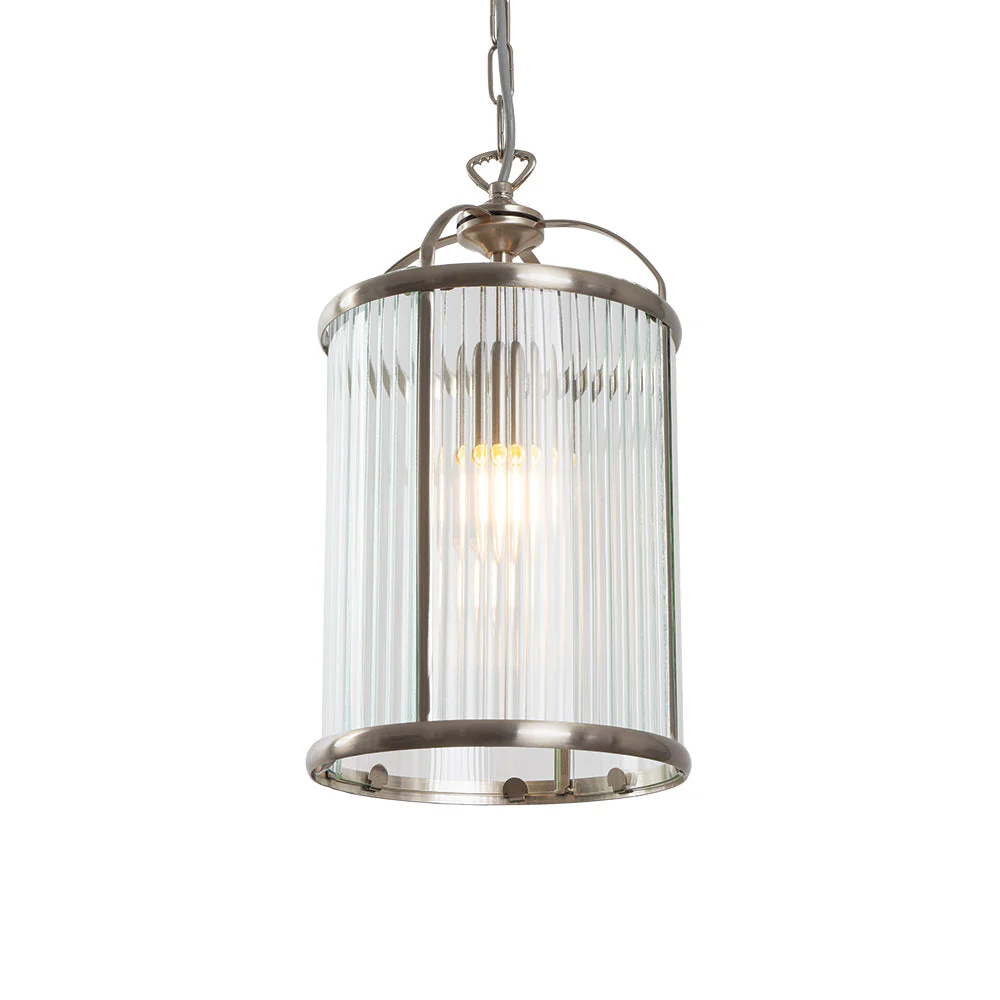 Fern Ribbed 1 Light Lantern - Image 4