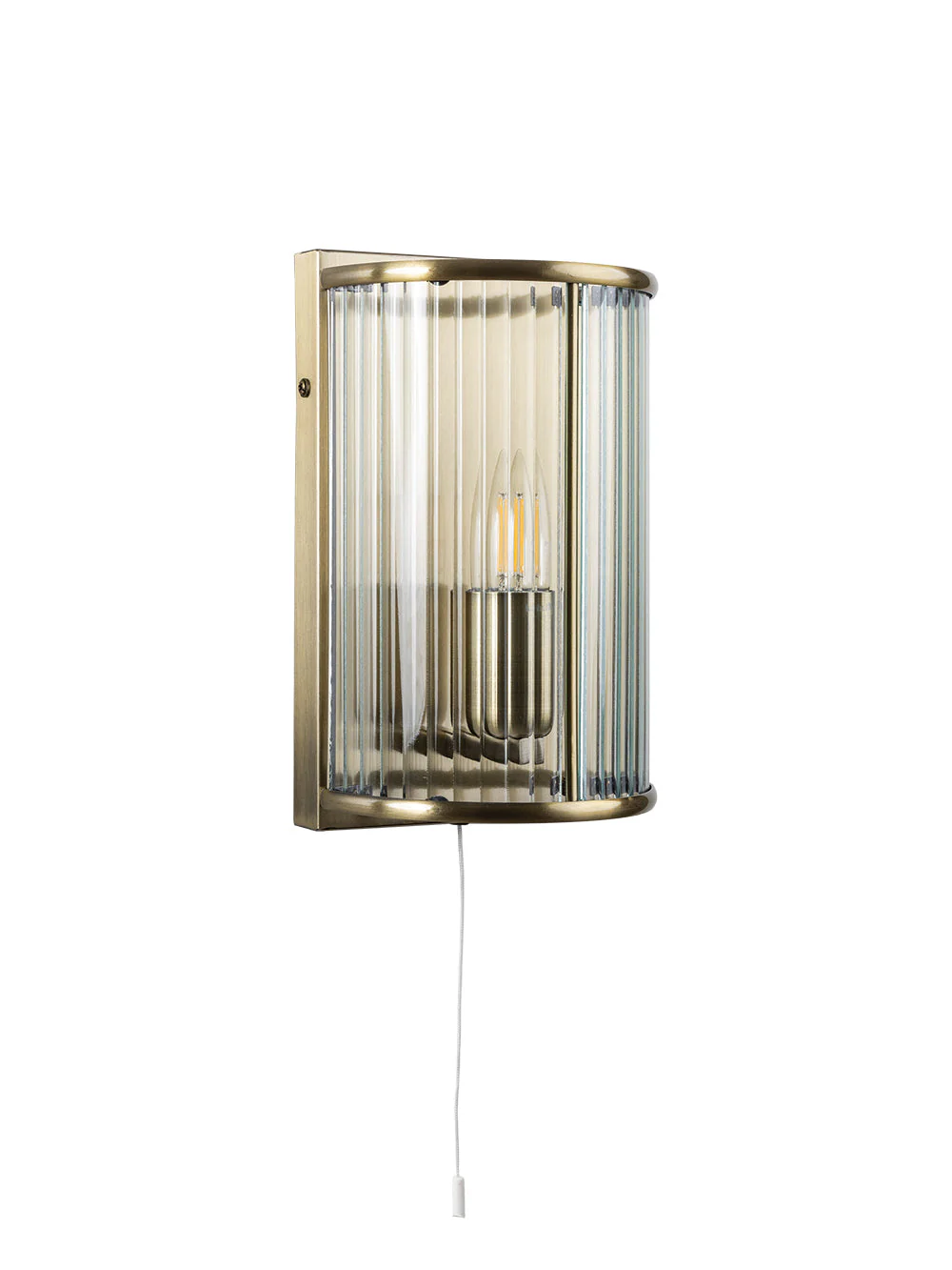 Fern Ribbed Wall Light - Image 2