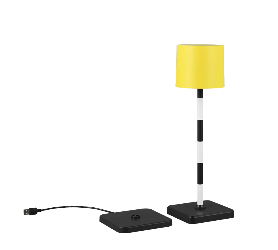 Fernandez LED Outdoor Rechargeable Table Lamp - Various Colours - Image 19