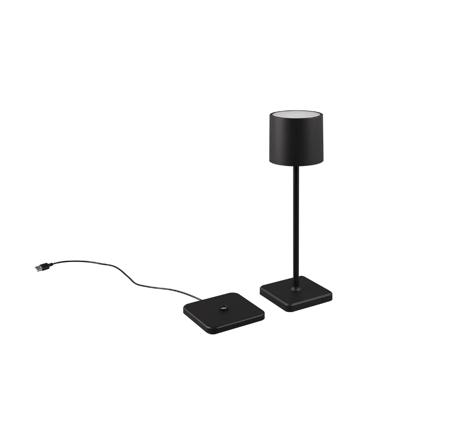 Fernandez LED Outdoor Rechargeable Table Lamp - Various Colours - Image 7