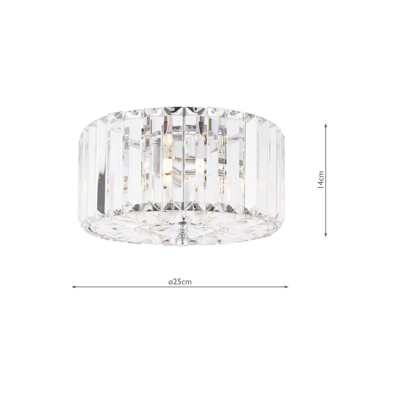 Fernhurst Flush 3 Light - Various Finishes and Sizes - Image 9