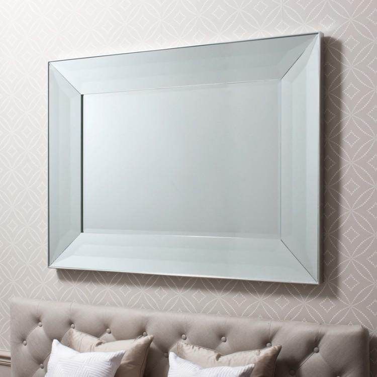 Ferrara Mirror Silver W915 x H1220mm - Image 2