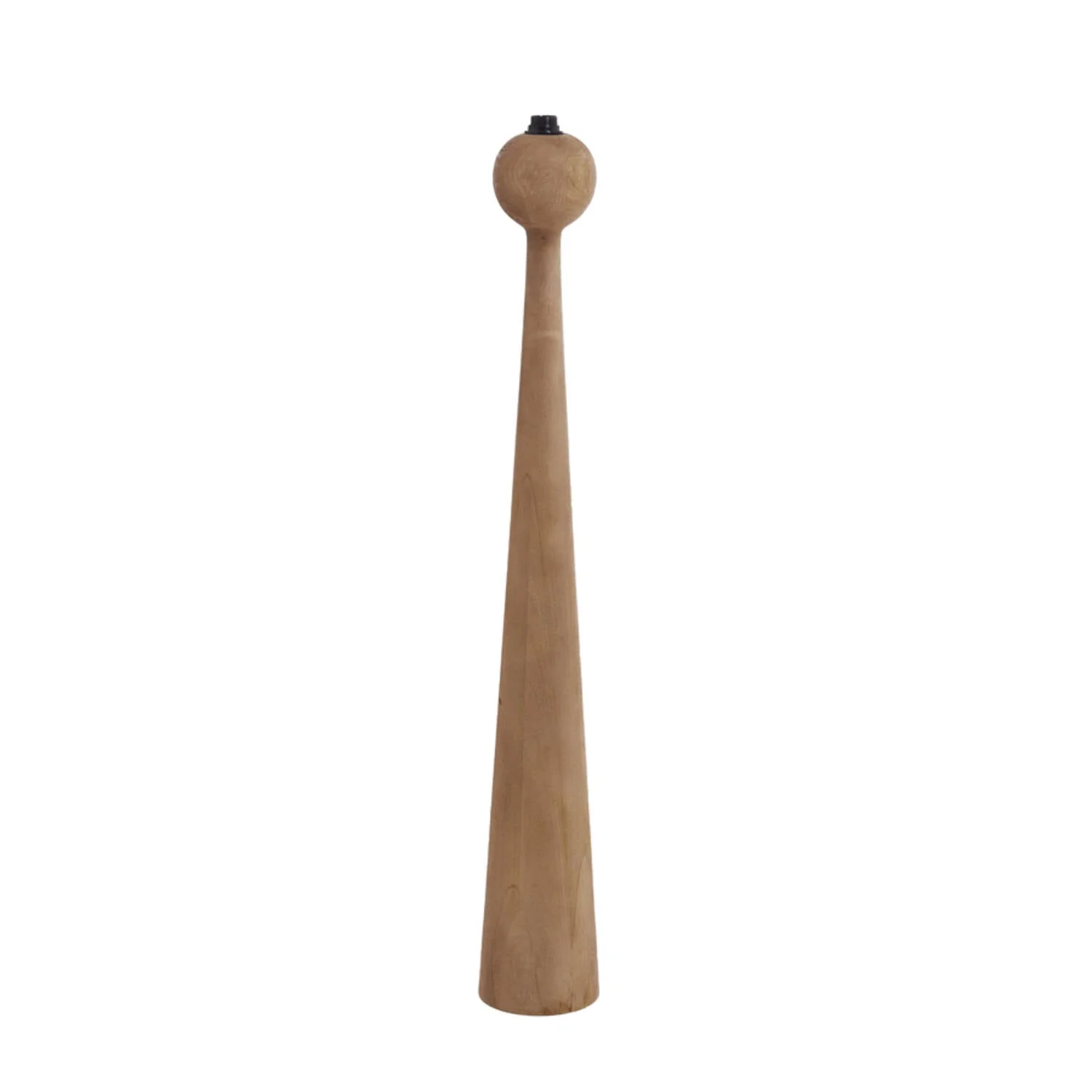 Festina Modern Wooden Floor Lamp -Dark/Light Brown - Image 5