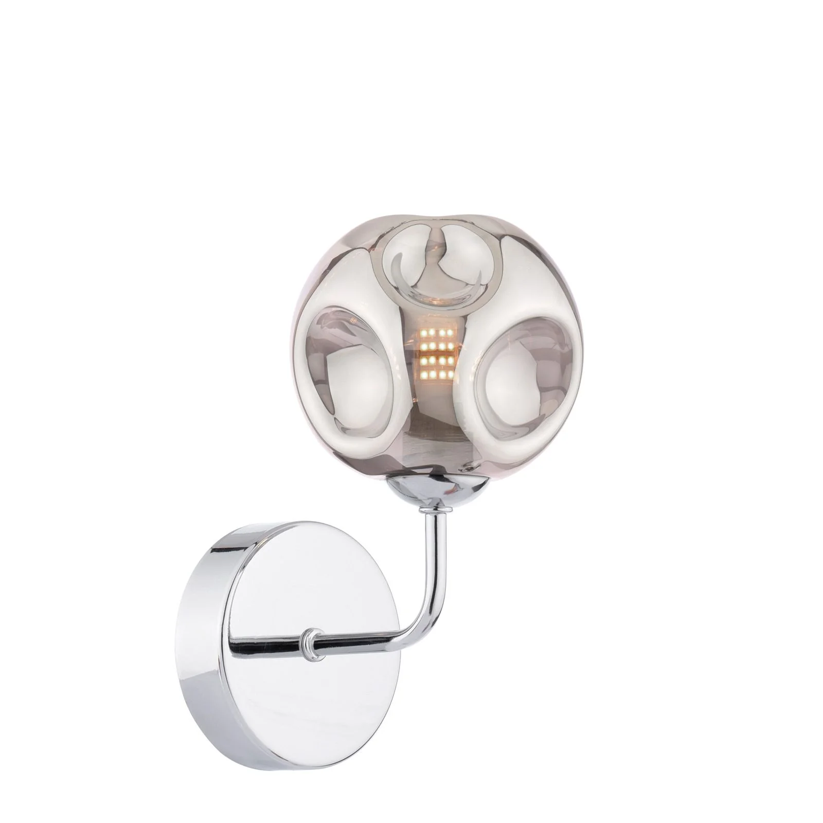 Feya Wall Light Antique Bronze/Polished Chrome/Matt Black - Finish - Image 12