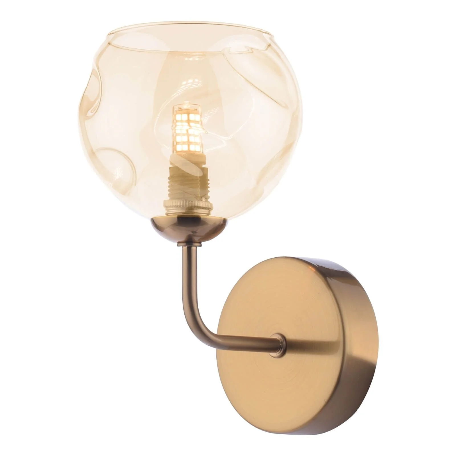 Feya Wall Light Antique Bronze/Polished Chrome/Matt Black - Finish - Image 2