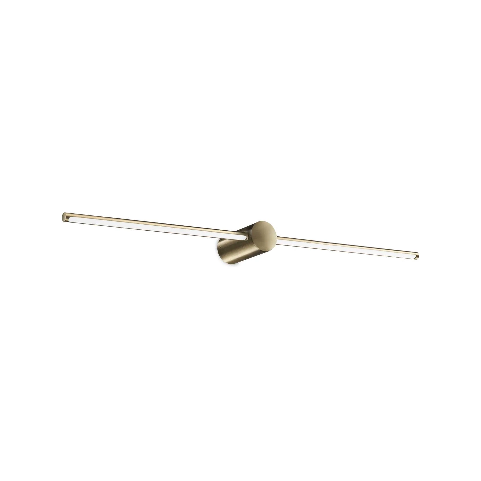 Filo Medium/Large Bathroom Mirror Light IP44 - White/Black/Brass Finish - Image 3