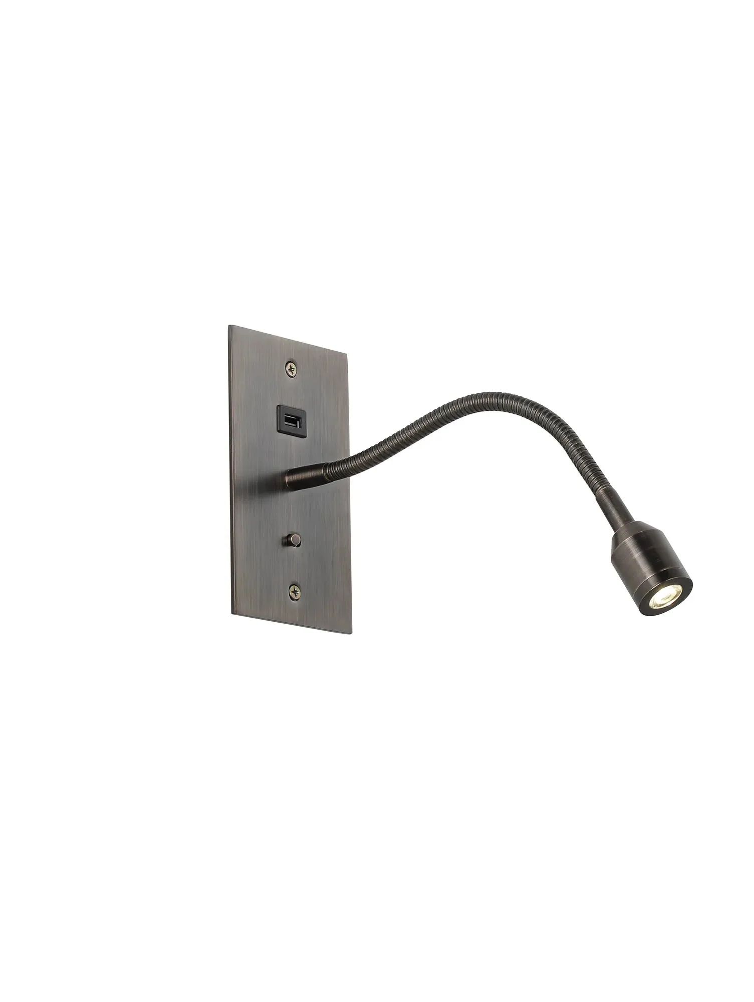 Finbar USB Charger Reading Light - Various Colours - Image 4