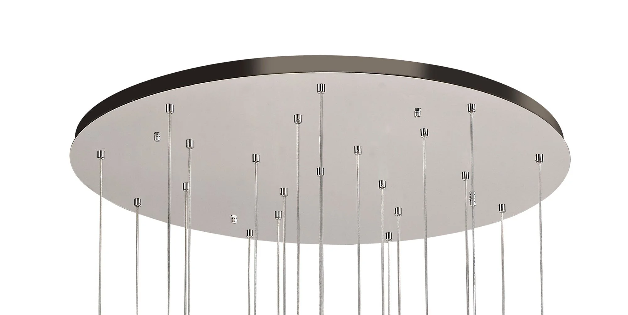 Fior Pendant 5m, 21 x 4.5W LED, 3000K, 3360lm, Polished Chrome, 3yrs Warranty Item Weight: 25.8kg - Image 3