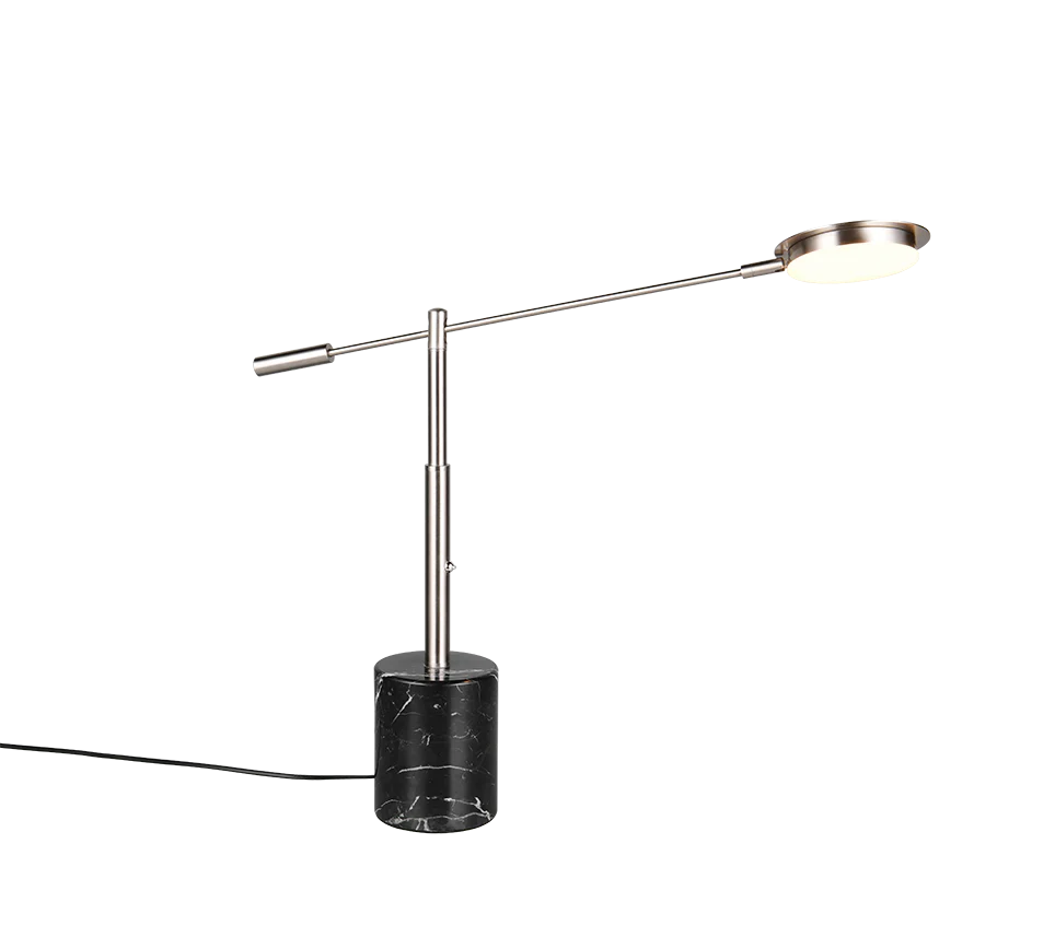 Fiore Table lamp- Nickel/ Black Finishes - Image 2