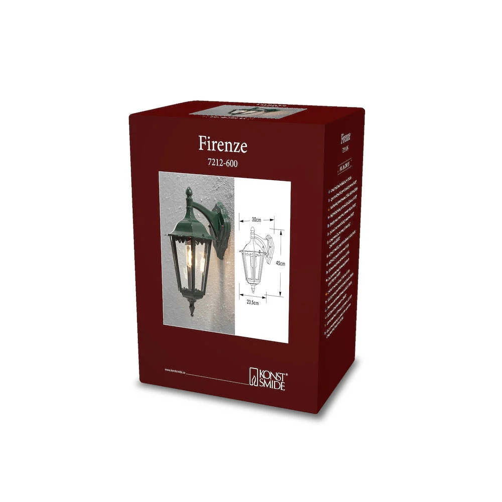 Firenze Down Light E27 IP44 - Various Sizes & Finishes - Image 8