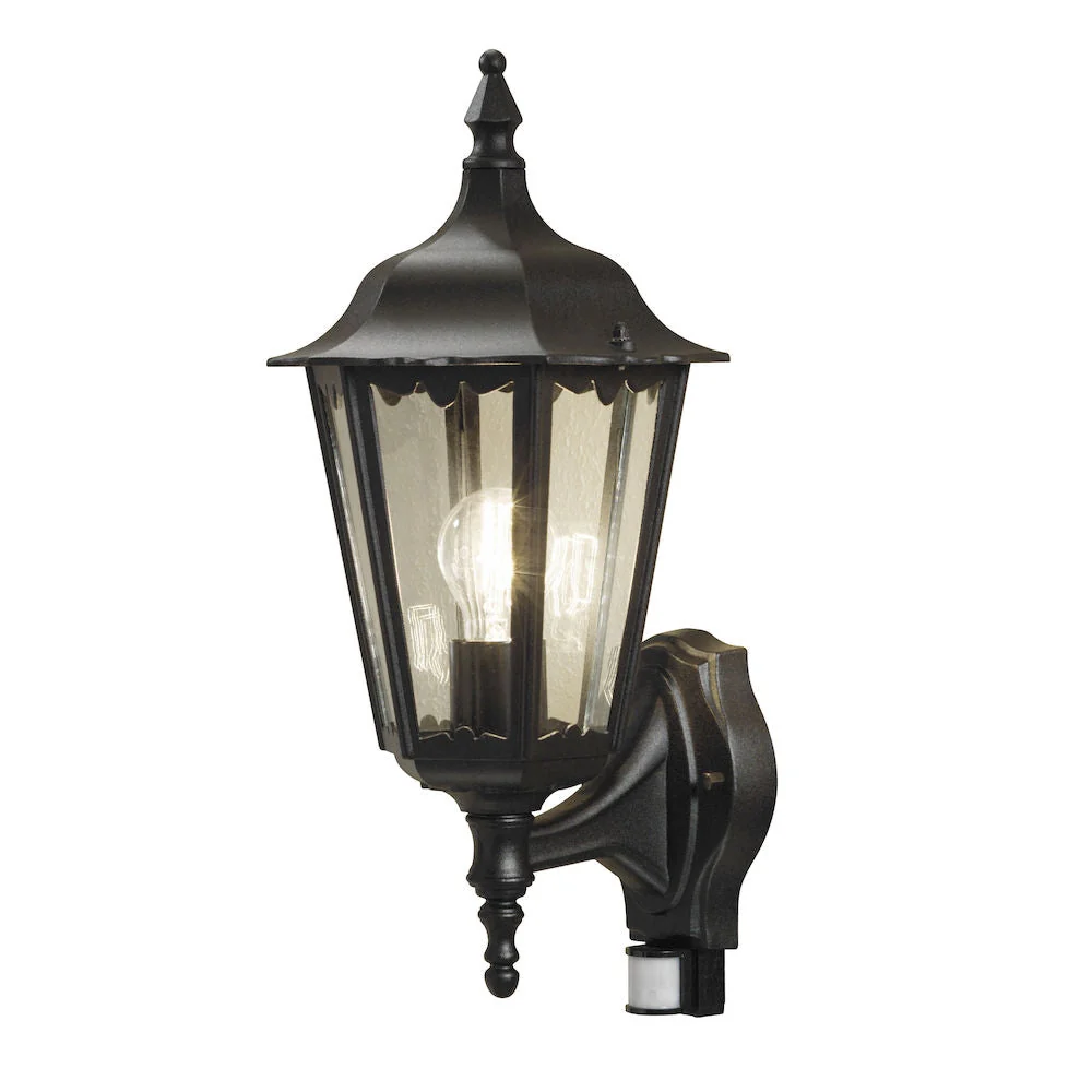 Firenze Up Light PIR Green/Black/White E27 IP44 - Image 3
