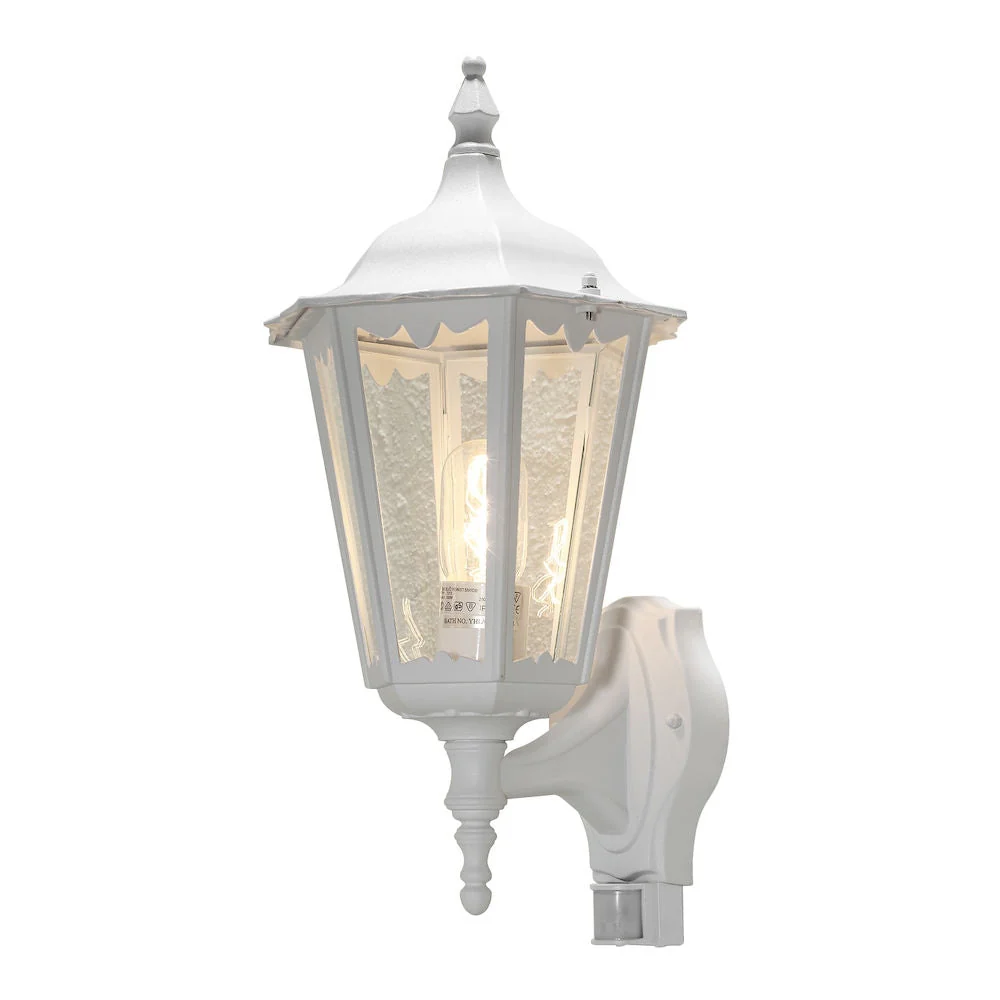 Firenze Up Light PIR Green/Black/White E27 IP44 - Image 5