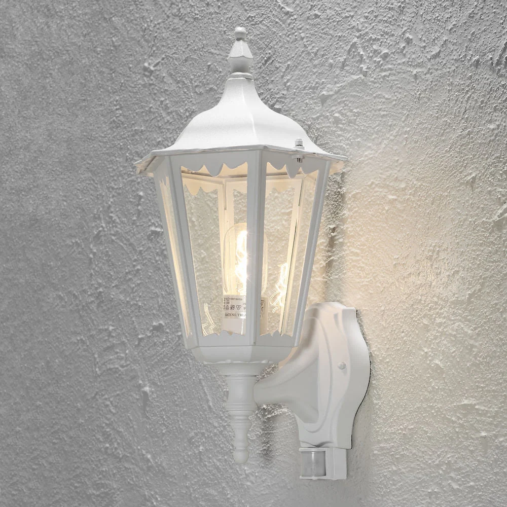 Firenze Up Light PIR Green/Black/White E27 IP44 - Image 9