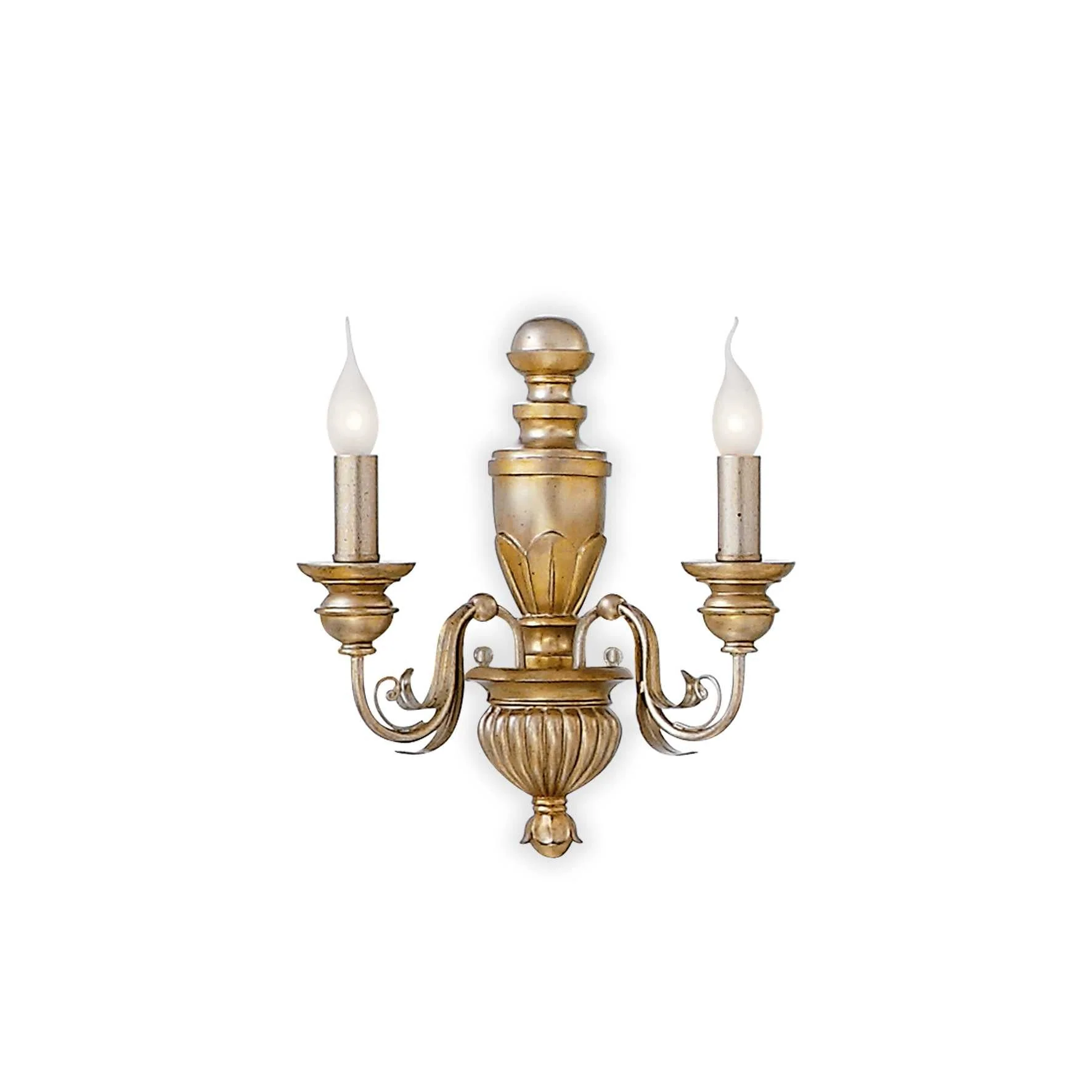 Firenze Wall Light - White/Gold Finish - Image 2