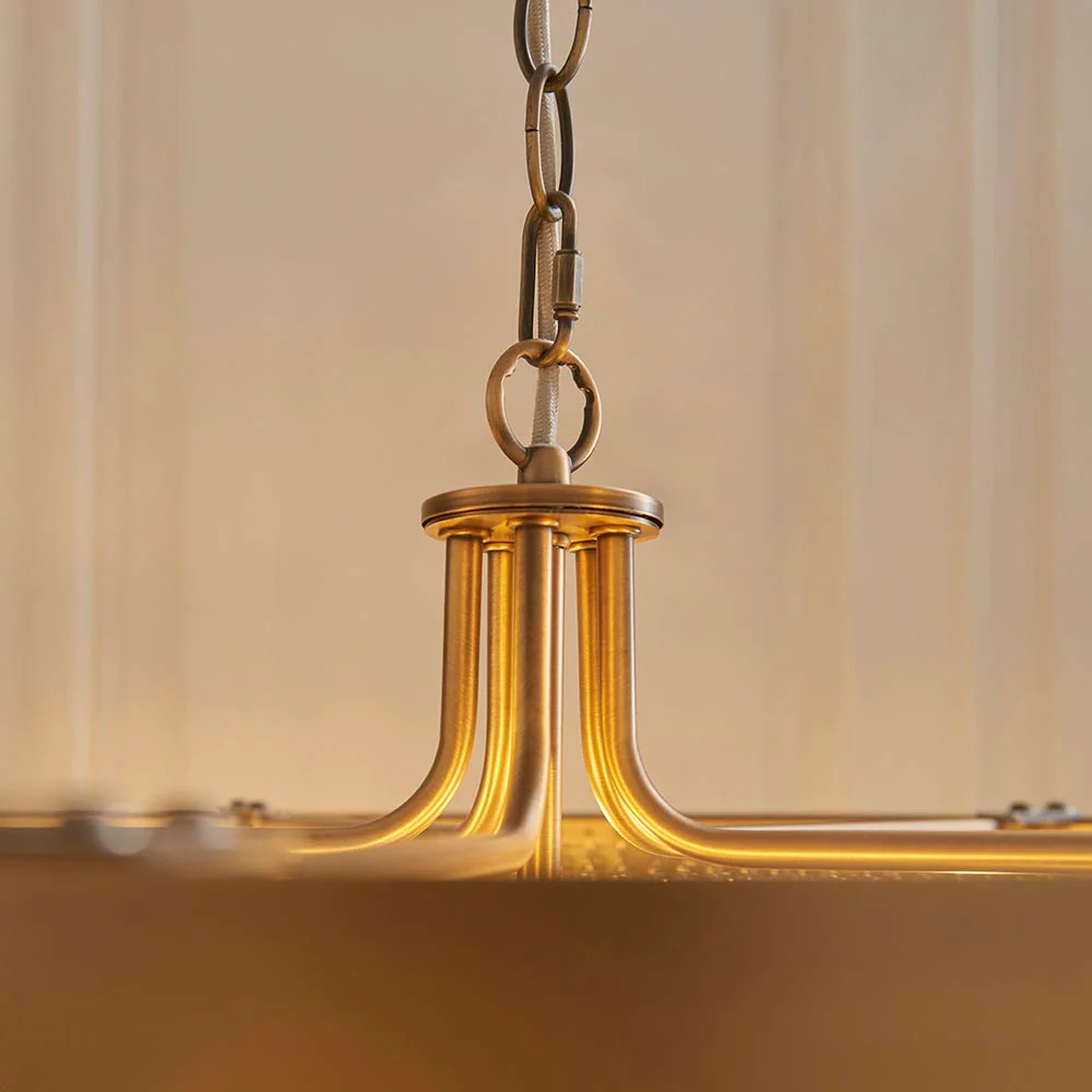 Flare 5lt Ceiling Light - Antique Brass - Image 5