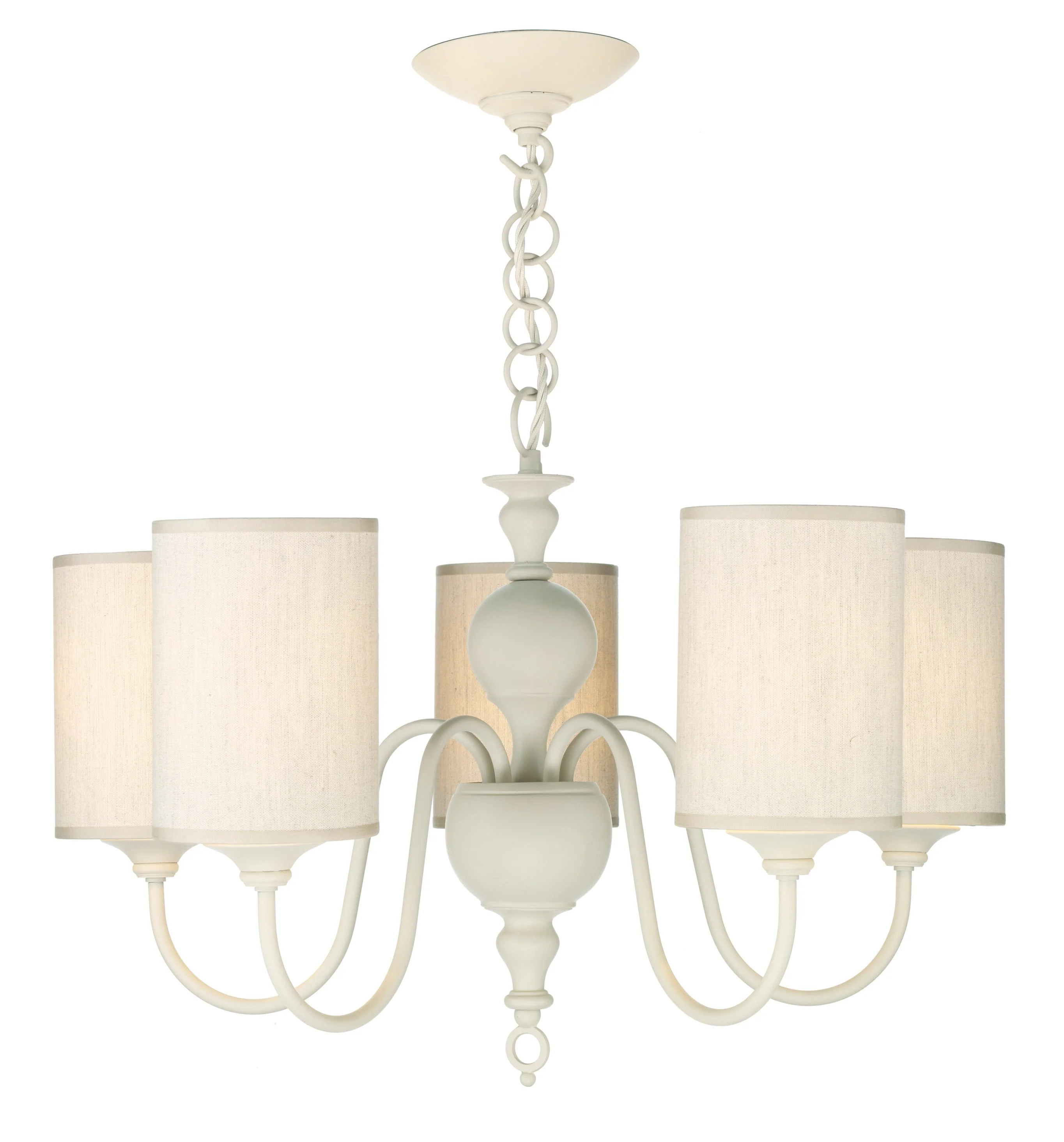 Flemish 5/9Lt Multi-Arm Pendant with Shade Finish - Image 5