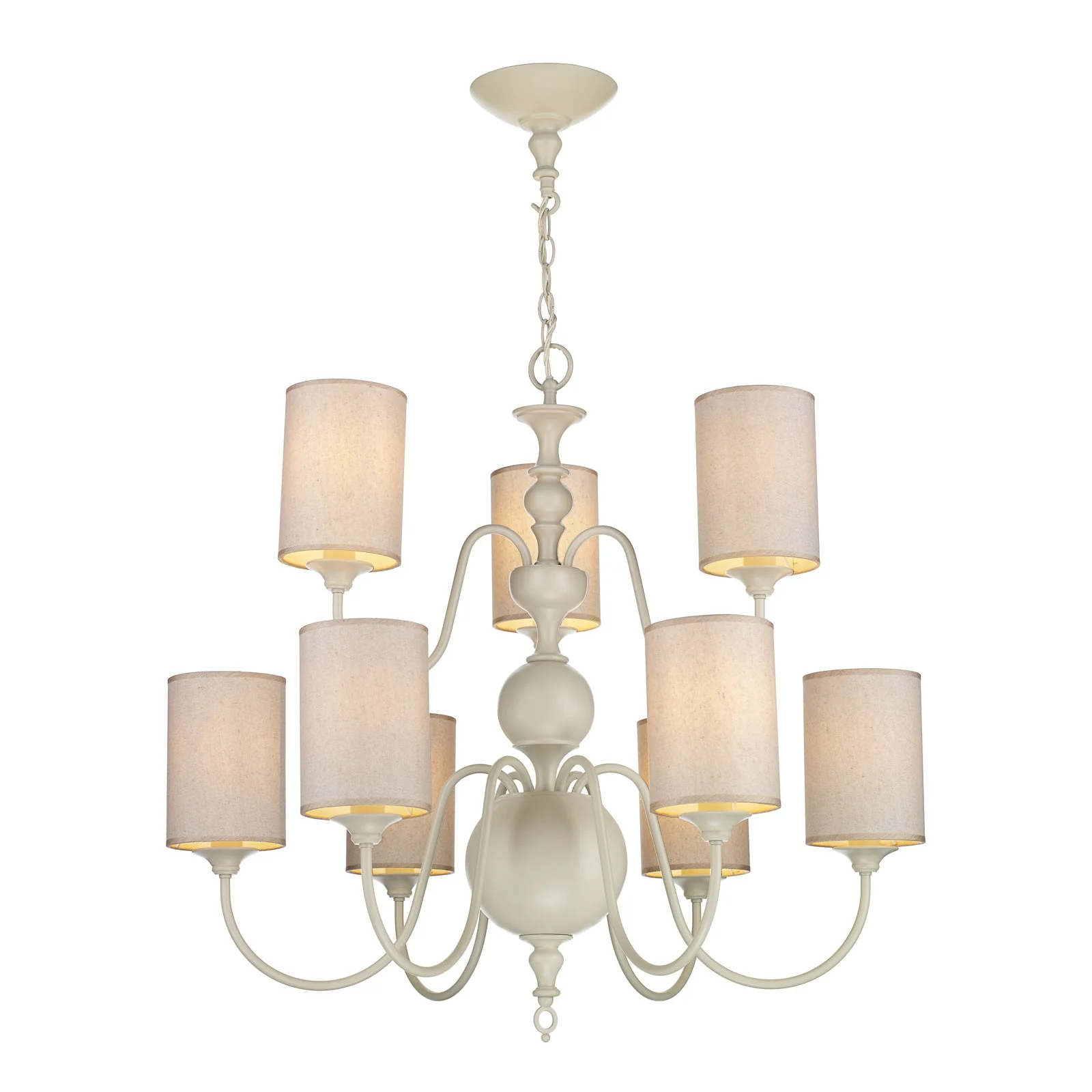 Flemish 5/9Lt Multi-Arm Pendant with Shade Finish - Image 6