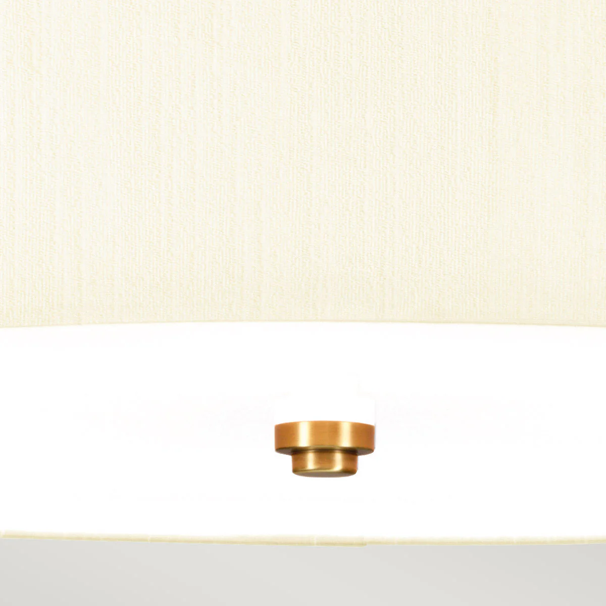 Fletcher Flush - In Various Sizes & Finishes Ivory Shade - Image 24