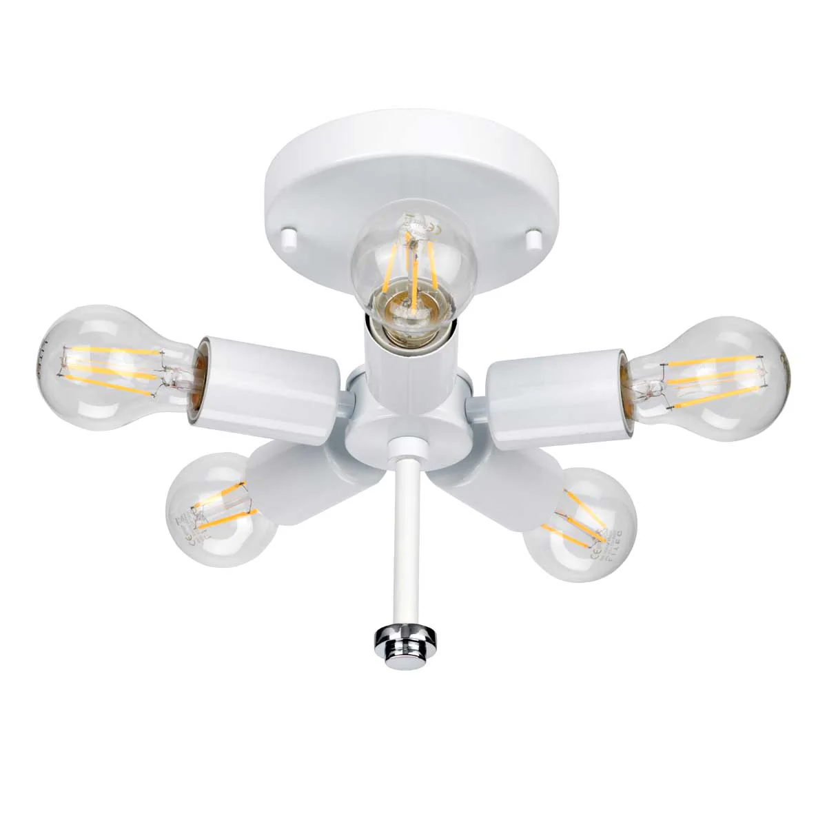 Fletcher Flush - In Various Sizes & Finishes Ivory Shade - Image 29
