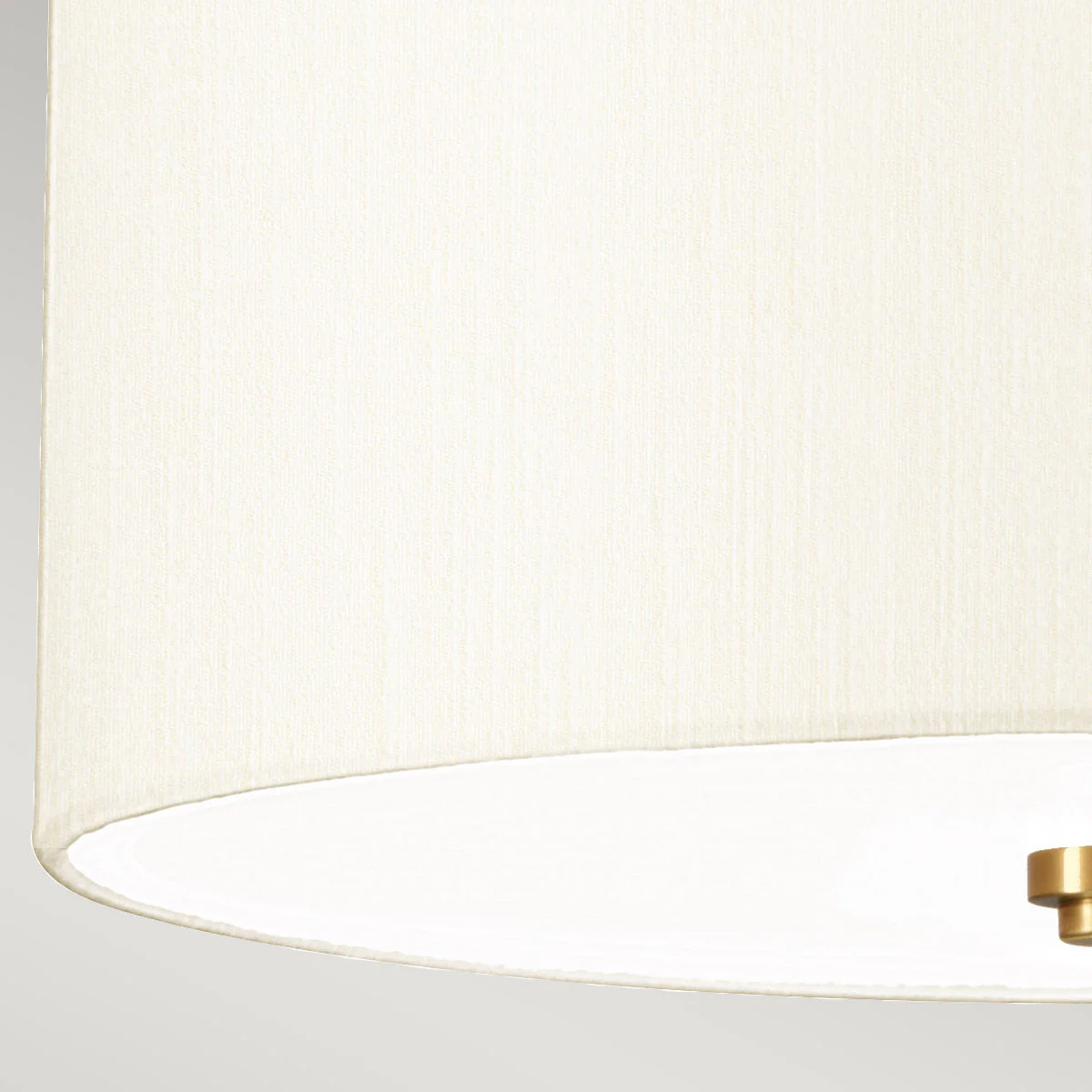 Fletcher Flush - In Various Sizes & Finishes Ivory Shade - Image 4