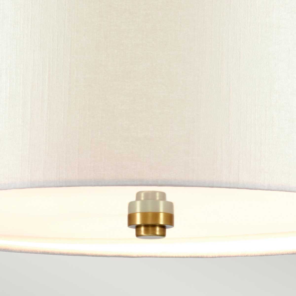 Fletcher Flush - In Various Sizes & Finishes Ivory Shade - Image 43