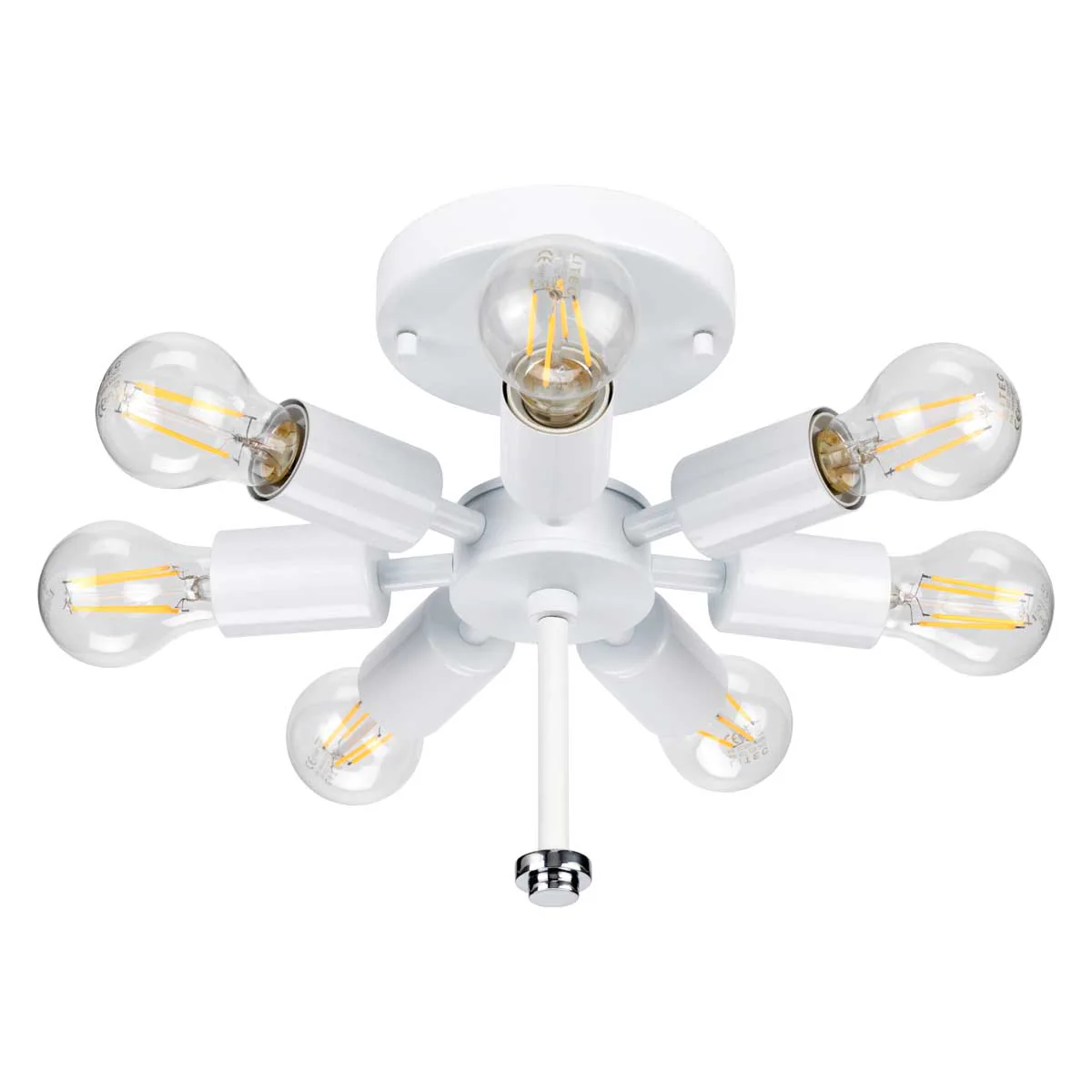 Fletcher Flush - In Various Sizes & Finishes Ivory Shade - Image 49