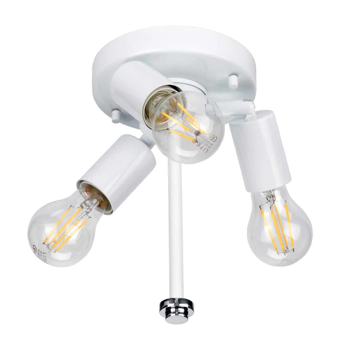 Fletcher Flush - In Various Sizes & Finishes Ivory Shade - Image 8