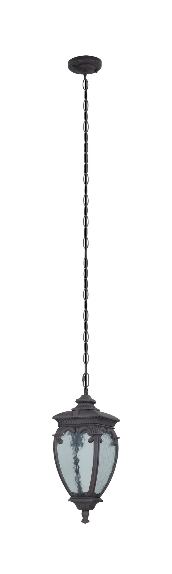 Fleur 1lt Pendant - Gold / Antique Bronze - Image 2
