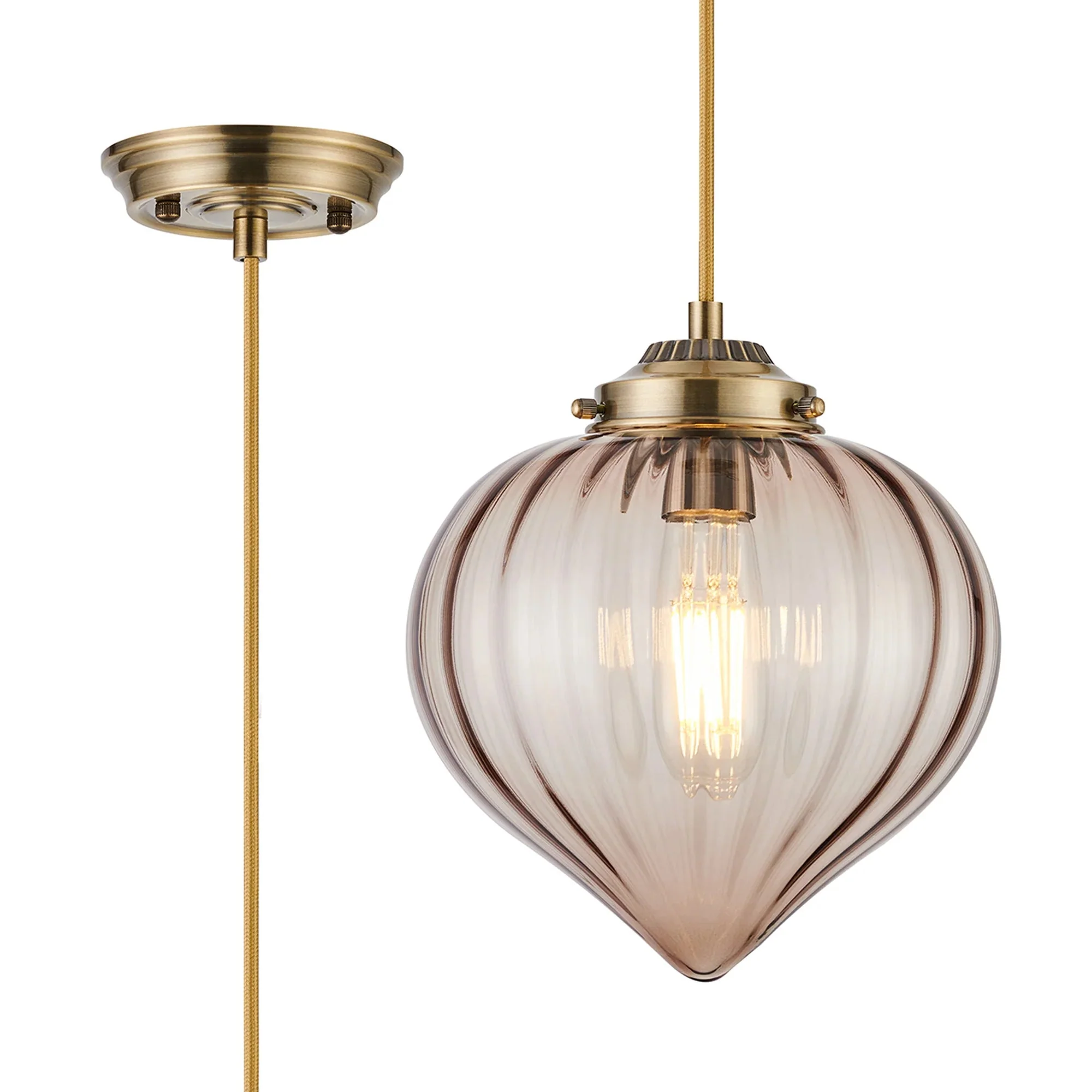 Flora 1Lt Pendant - Various Styles