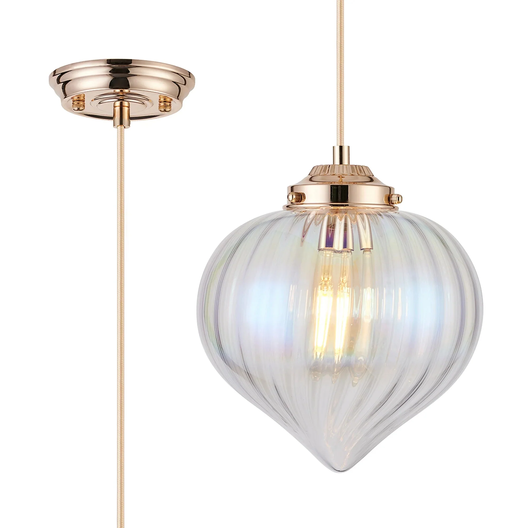 Flora 1Lt Pendant - Various Styles - Image 11
