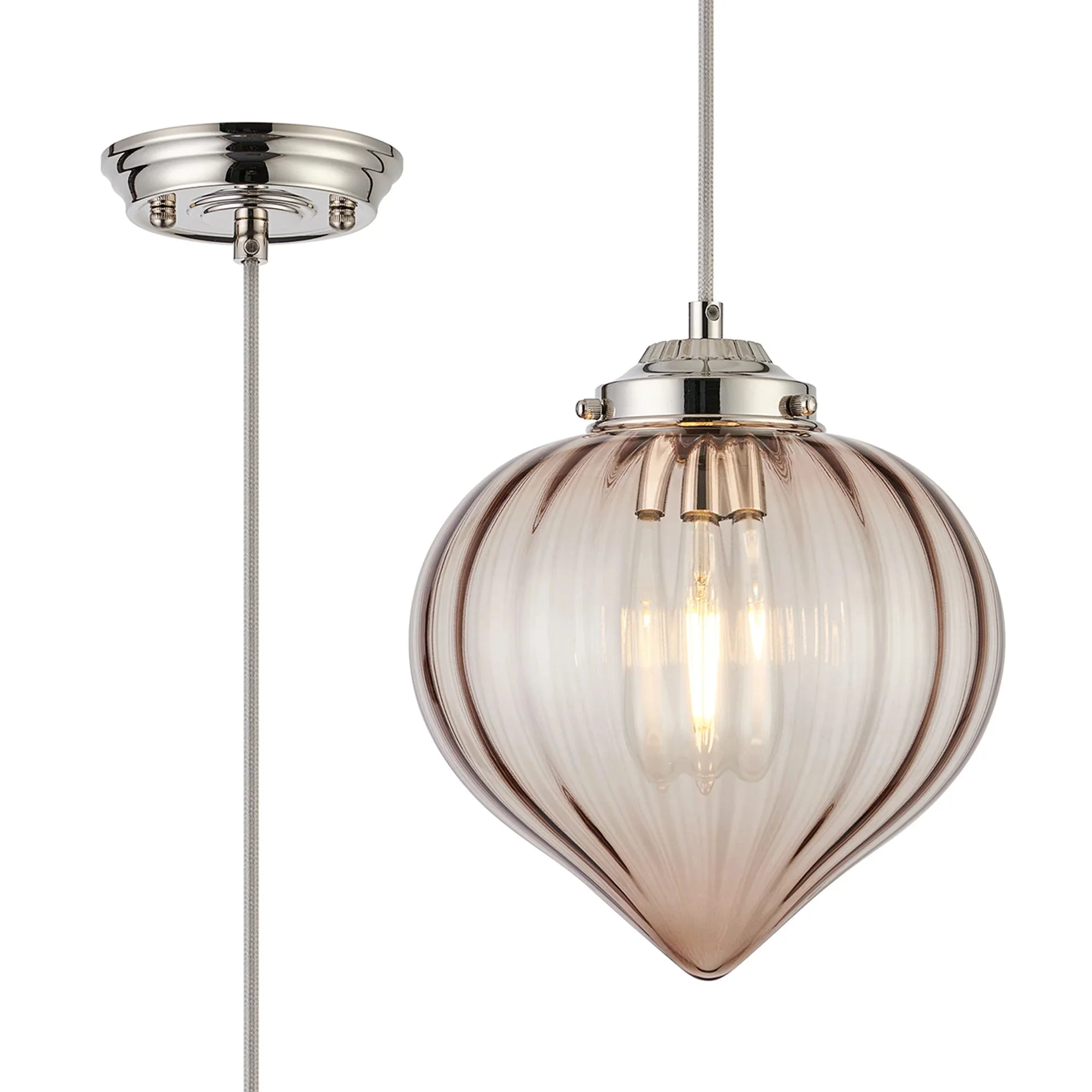 Flora 1Lt Pendant - Various Styles - Image 13