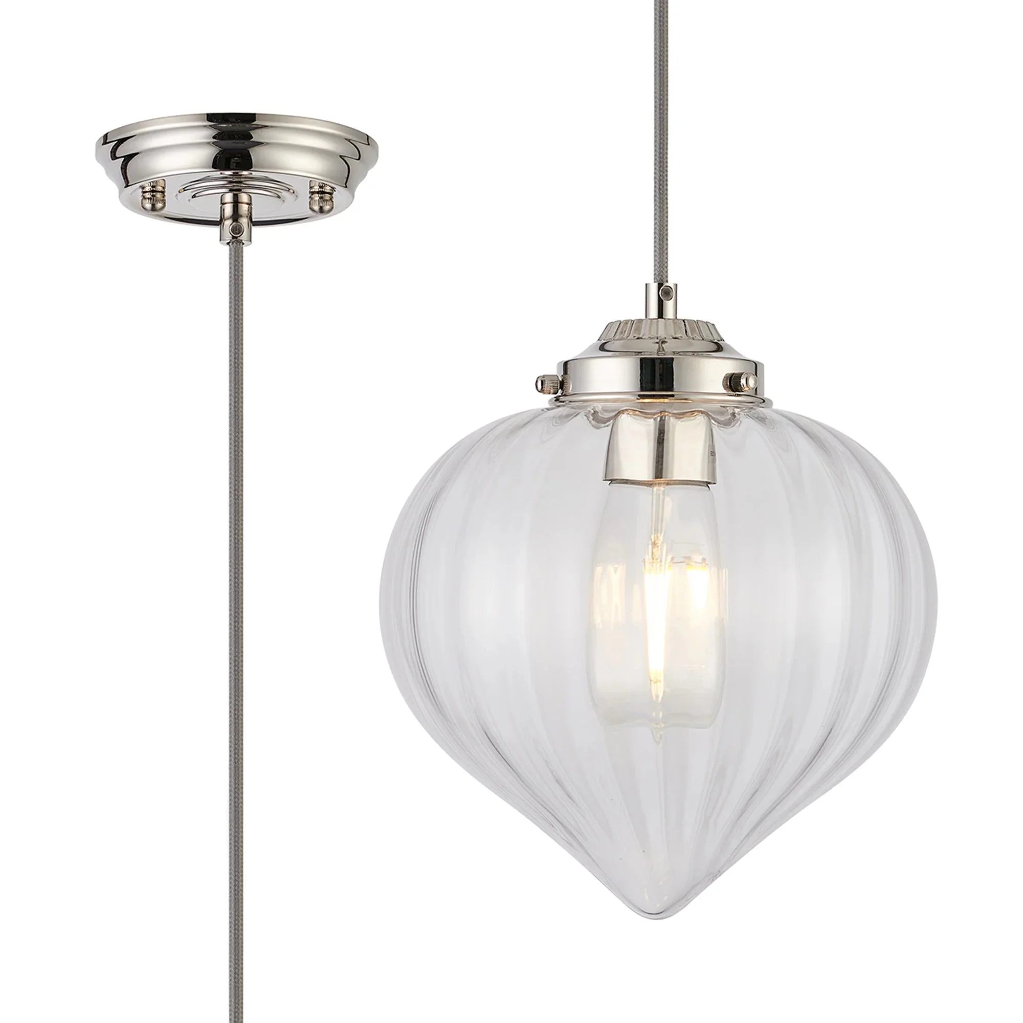 Flora 1Lt Pendant - Various Styles - Image 14