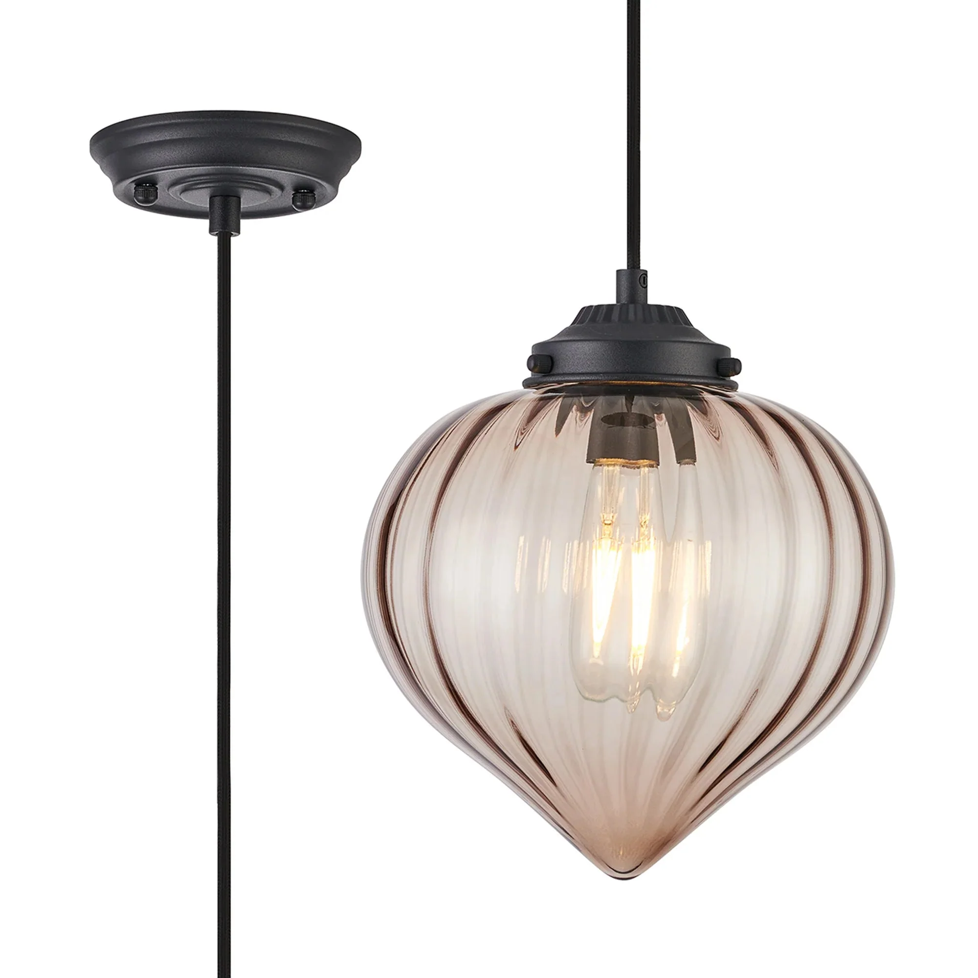 Flora 1Lt Pendant - Various Styles - Image 17
