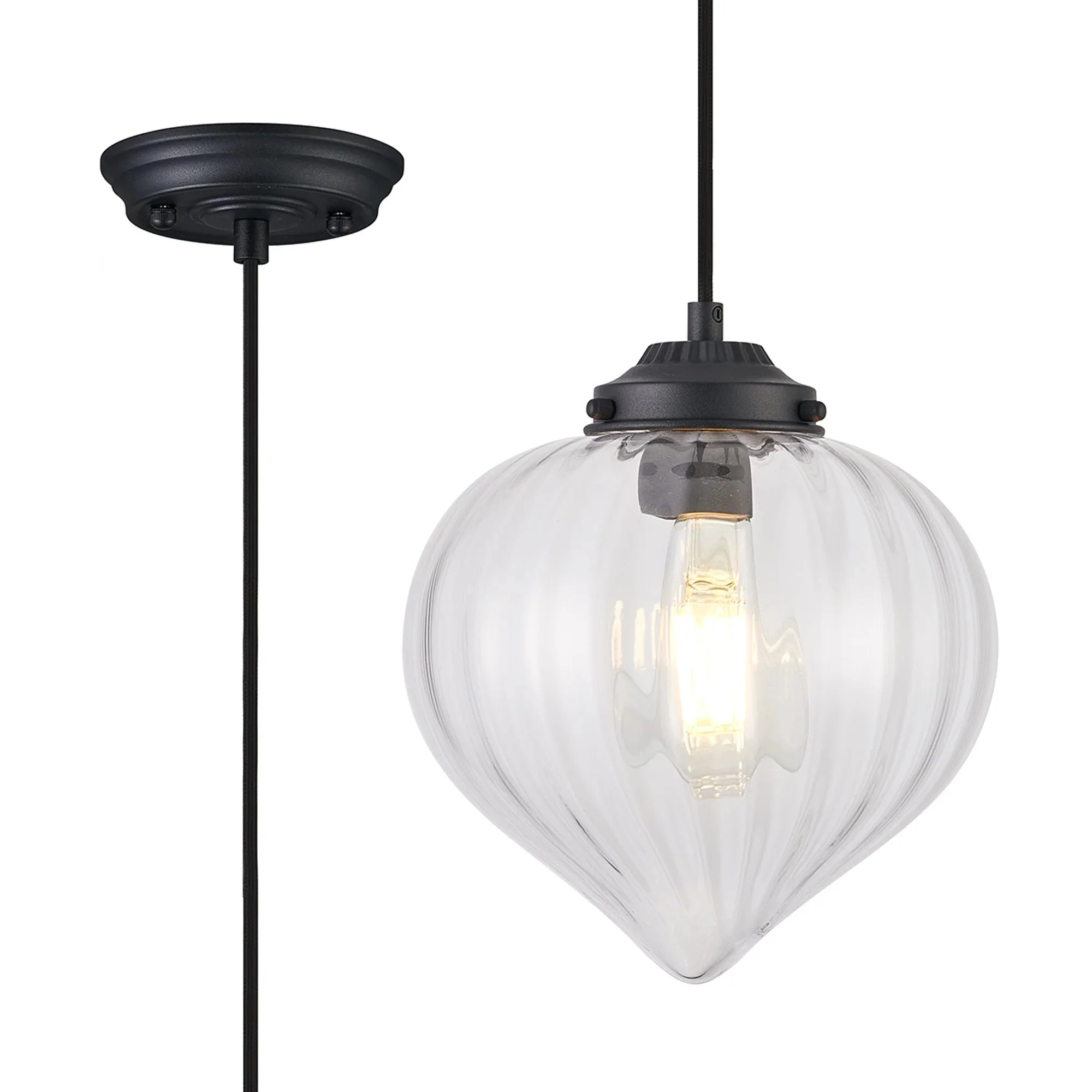 Flora 1Lt Pendant - Various Styles - Image 18