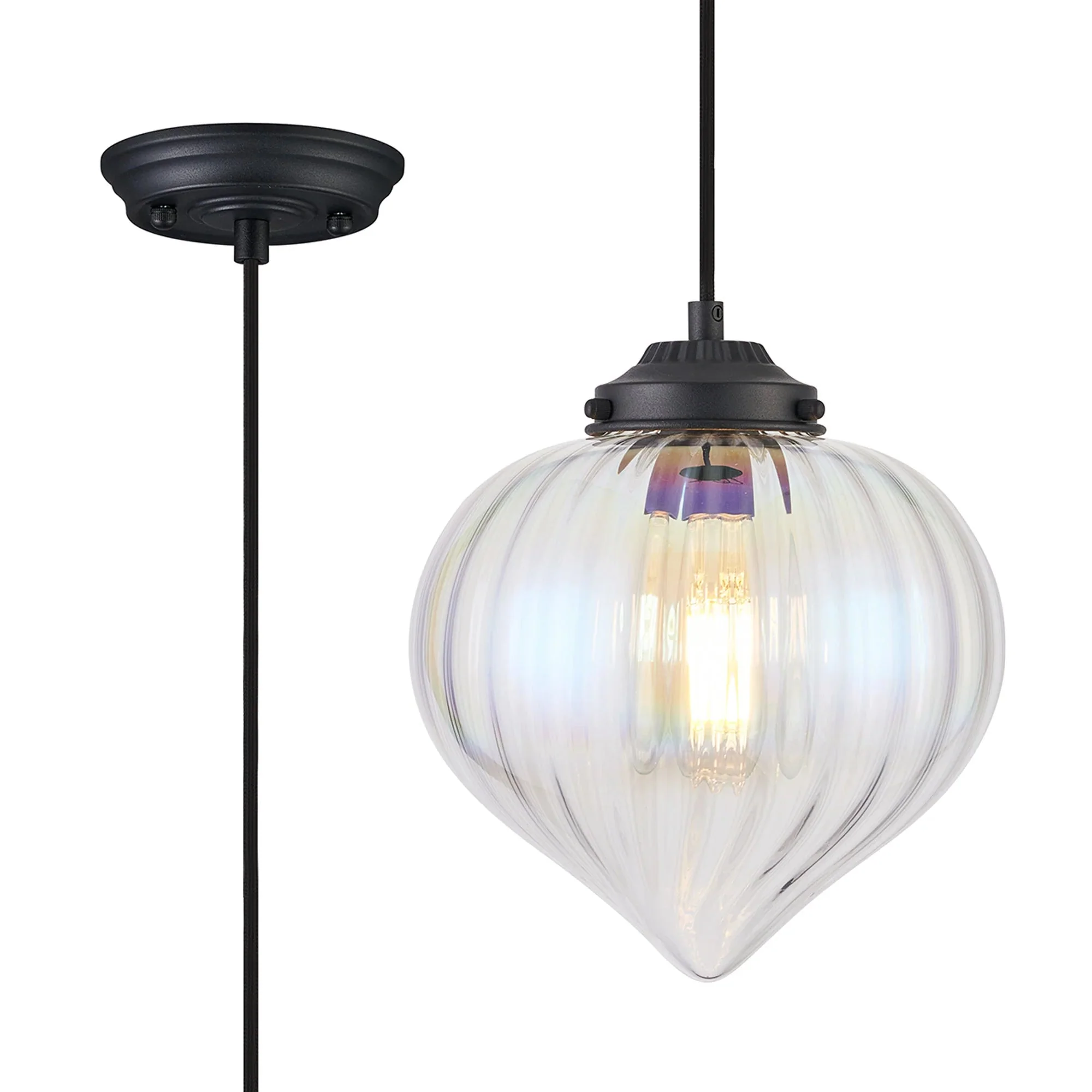 Flora 1Lt Pendant - Various Styles - Image 19