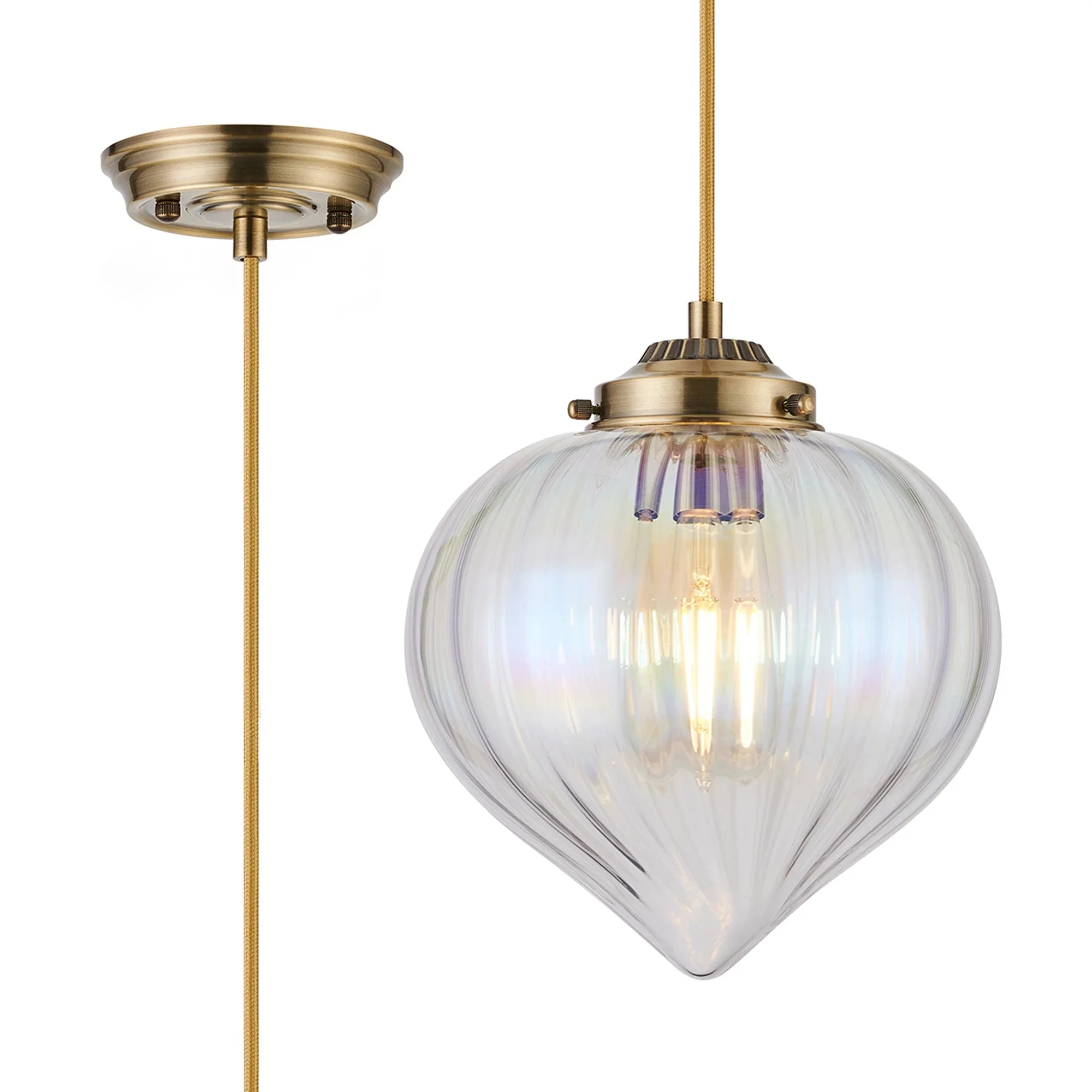 Flora 1Lt Pendant - Various Styles - Image 3
