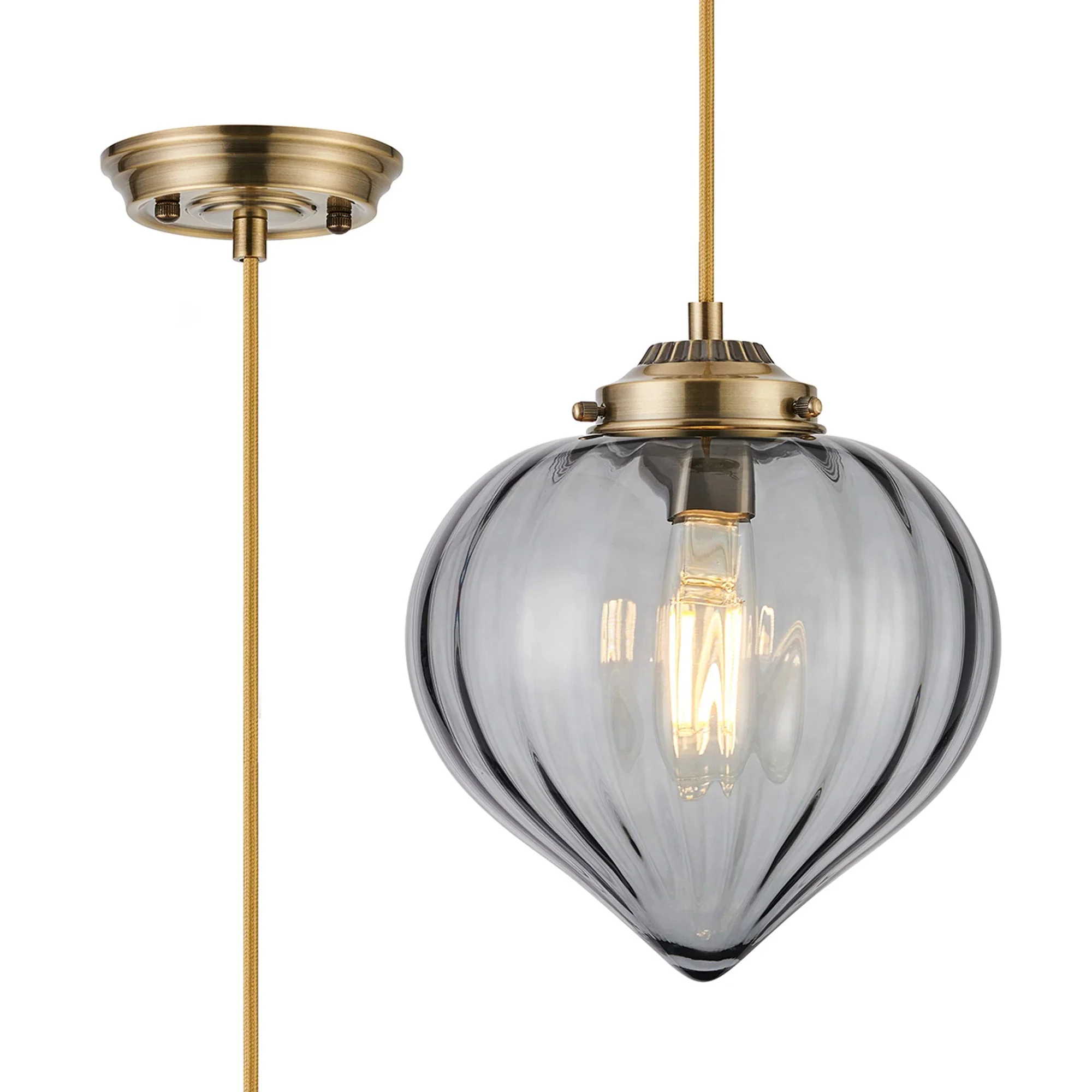Flora 1Lt Pendant - Various Styles - Image 4