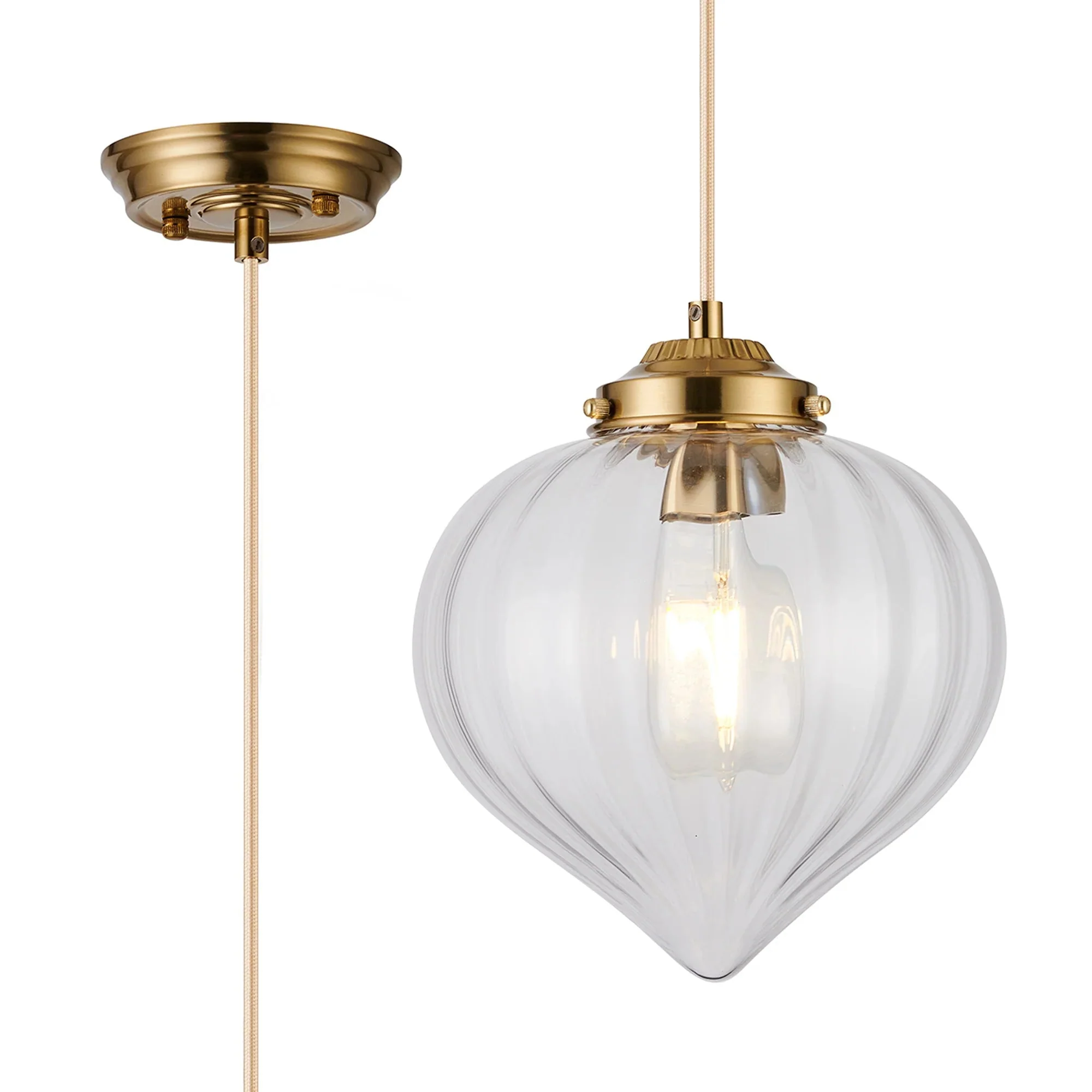 Flora 1Lt Pendant - Various Styles - Image 6