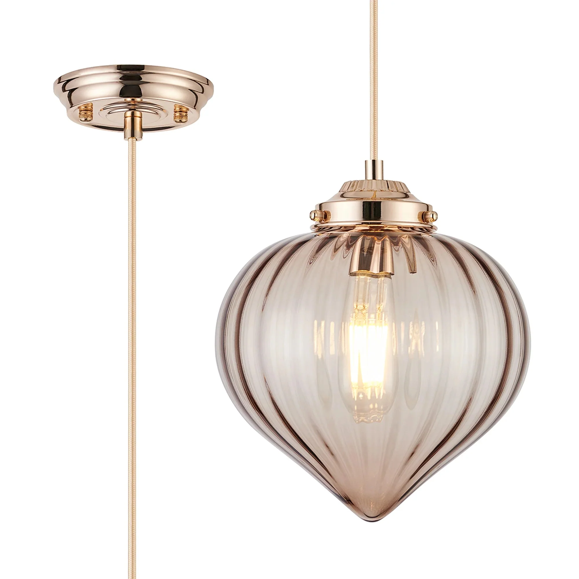 Flora 1Lt Pendant - Various Styles - Image 9