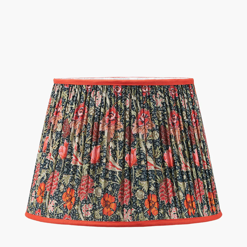 Floressa Red Floral Lamp Shade - Various Sizes - Image 4