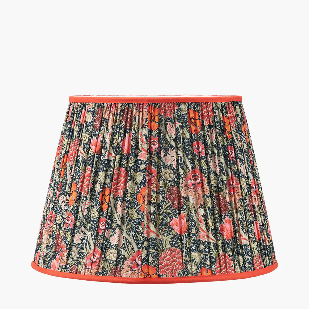 Floressa Red Floral Lamp Shade - Various Sizes - Image 5