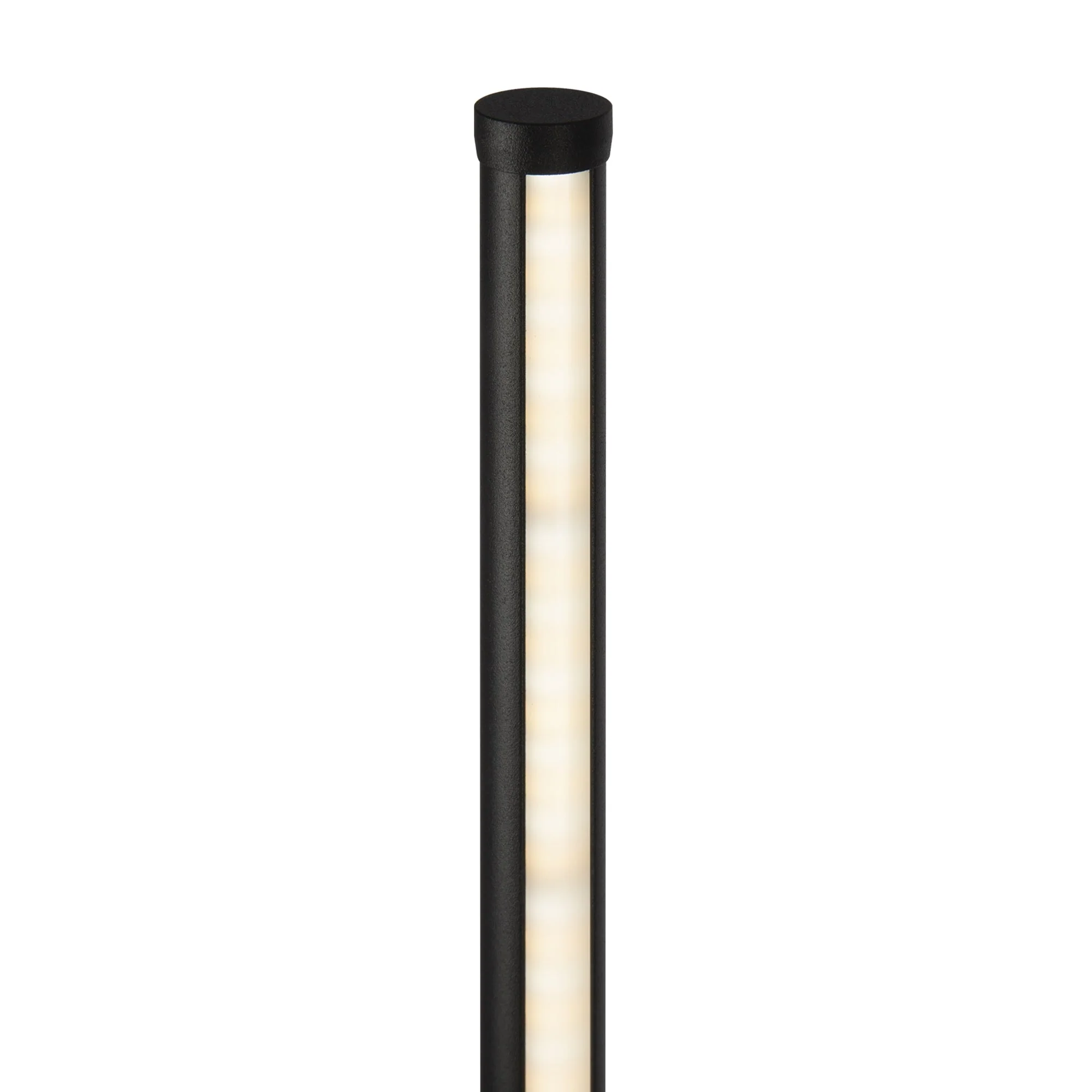 Flow Floor lamp Integrated LED - Black/Brass Finish - Image 7