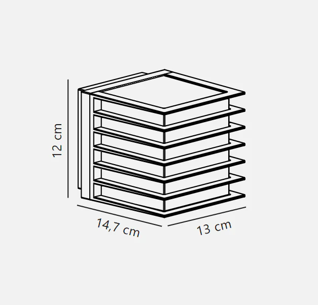 Fluctus 13'/28 Wall Light - Image 3