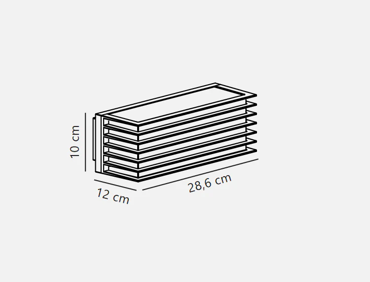 Fluctus 13'/28 Wall Light - Image 4